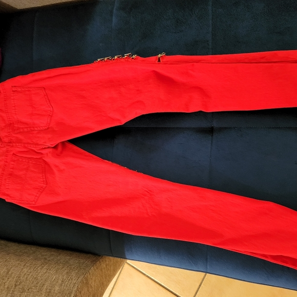 Red Custom Jeans - Picture 8 of 10